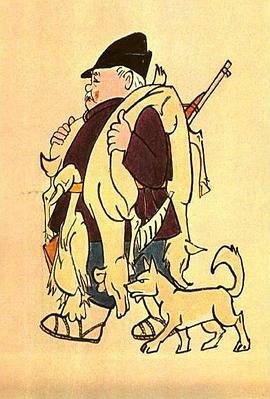类似七彩的素描